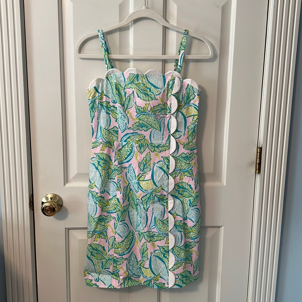 Lilly Pulitzer Mercede Stretch Dress Size 2, NWT